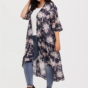 Floral Kimono Duster